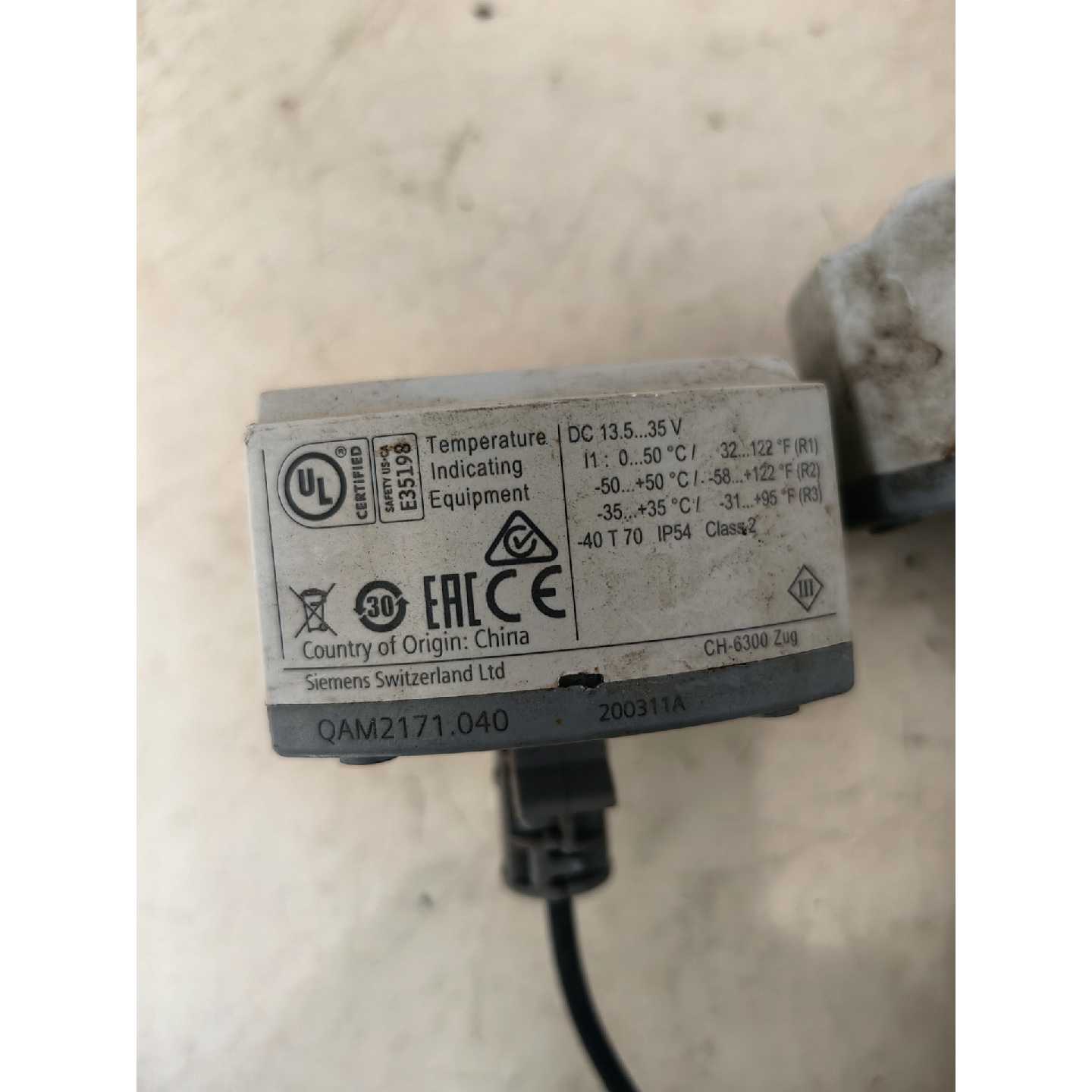 〔议价-可维修〕西门子温度传感器QAM2171.040