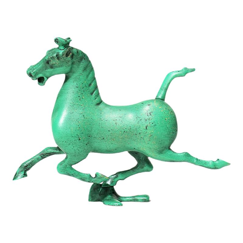 甘肃省博物馆文创文物经典复原款冰箱贴蓝莲盏铜奔马留言贴伴手礼