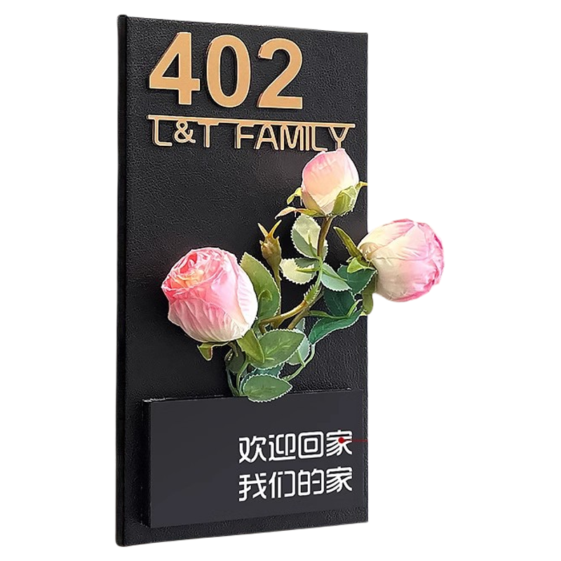 门牌订制家用号码牌贴不住包退