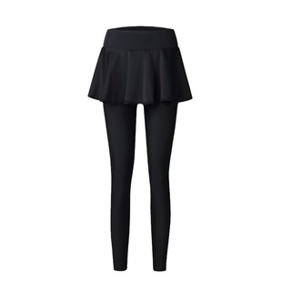 潜水裤女长裤游泳长款裤裙子高腰遮肚泳衣单独泳裤夏保守防晒套装