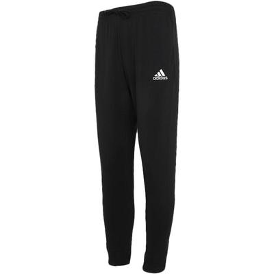 阿迪达斯加绒长裤男冬季新款黑色跑步运动裤加厚休闲裤针织卫裤