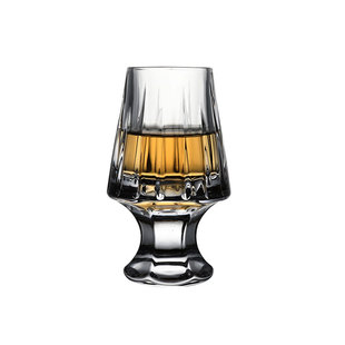 {碎波流转杯 诗朋酒伴}中古杯K9水晶玻璃杯闻香杯威士忌杯酒杯ins