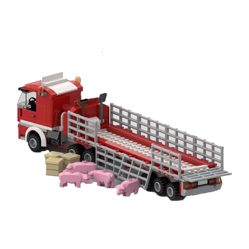 MOC-87395农用运输车积木套装