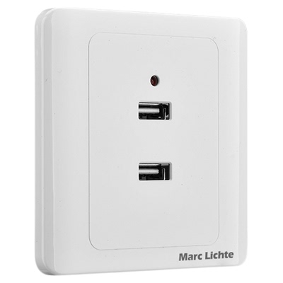 USB手机充电插座面板86型