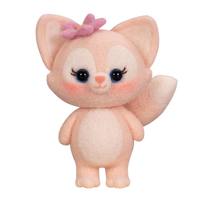 羊毛毡戳戳乐玲娜贝儿diy材料包