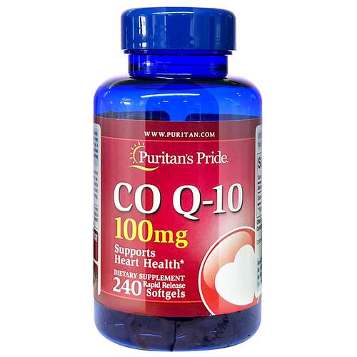 美国进口普丽普莱辅酶Q10软胶囊100mg240粒coq10辅酶素q10辅酶ql0