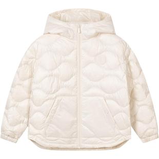 暇步士童装儿童羽绒服25冬新品男童保暖厚羽绒外套女童户外轻薄羽