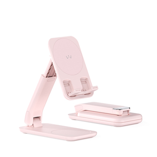 iWALK爱沃可三折叠超稳手机支架磁吸托槽双承托设计多角度调节桌面懒人支架多功能平板通用直播追剧便携支架