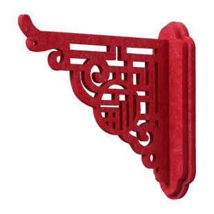 灯笼挂件灯笼架元宵节新款挂饰装饰挂件房门壁挂支架门口布置用品