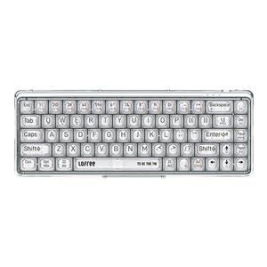 Lofree洛斐1%透明机械键盘