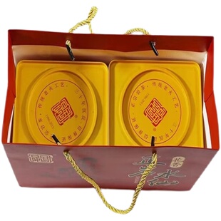 国晟义发大红袍正岩水仙花香黄罐250g 货号GS8031 武夷岩茶乌龙茶