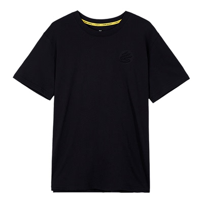 UA/安德玛正品Curry Emboss HW Tee男士简约短袖T恤1383378-001