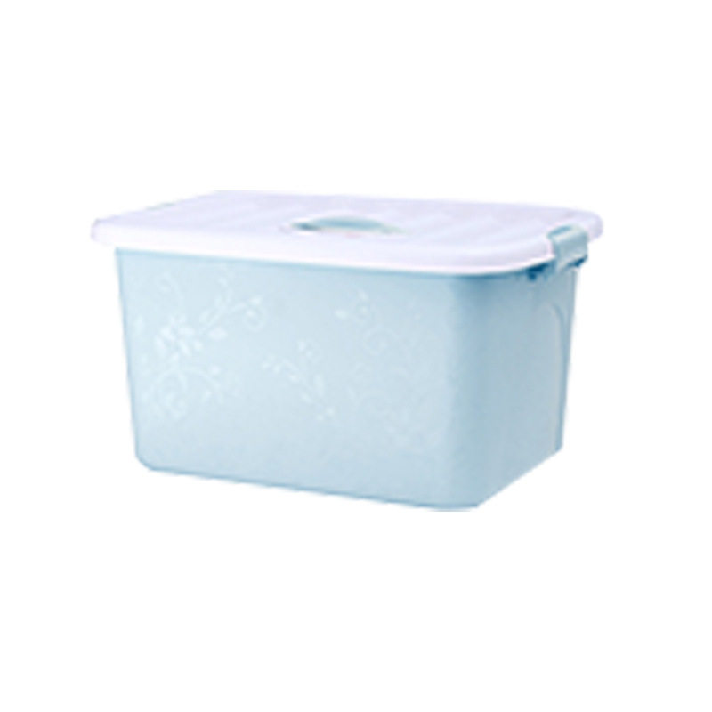 家用学生收纳箱美威纳带盖玩具7L