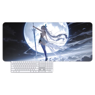 丝柯克鼠标垫超大号小号电竞游戏电脑键盘垫原神桌垫动漫二次元