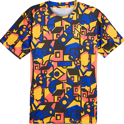 Puma/彪马正品Neymar JR jersey男士训练透气时尚足球服短袖