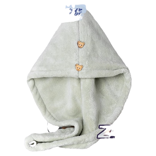 双层干发帽毛巾加很厚女超强吸水速干懒人浴帽干发巾洗头包头巾帽