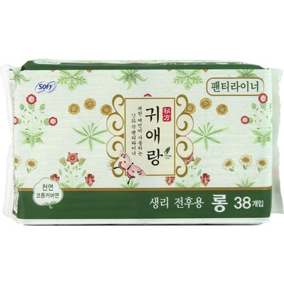 贵爱娘棉柔护垫轻薄透气吸收快