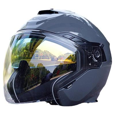 双镜片设计半盔3C认证