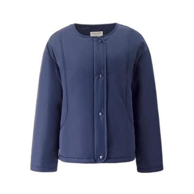 Giordano/佐丹奴拼接棉衣圆领