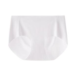 HLA/海澜之家女士中腰冰丝凉爽三角内裤7A抗菌超薄高弹透气短裤夏