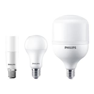 飞利浦LED节能灯泡4000K中性光超亮E27大螺口球泡光源家用教室光