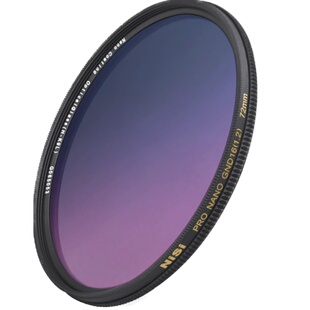 NiSi耐司 82mm GND 渐变镜 中灰渐变镜 灰渐变 gnd镜软渐变灰滤镜圆形 适用于佳能索尼微单反相机风光摄影