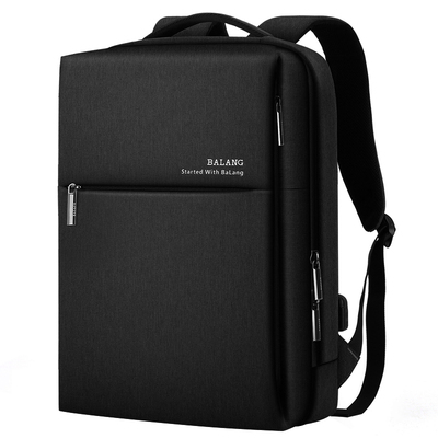 简约商务笔记电脑大容量双肩包