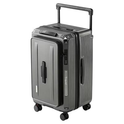 旅大侠侧开盖扩容海关锁宽拉杆箱