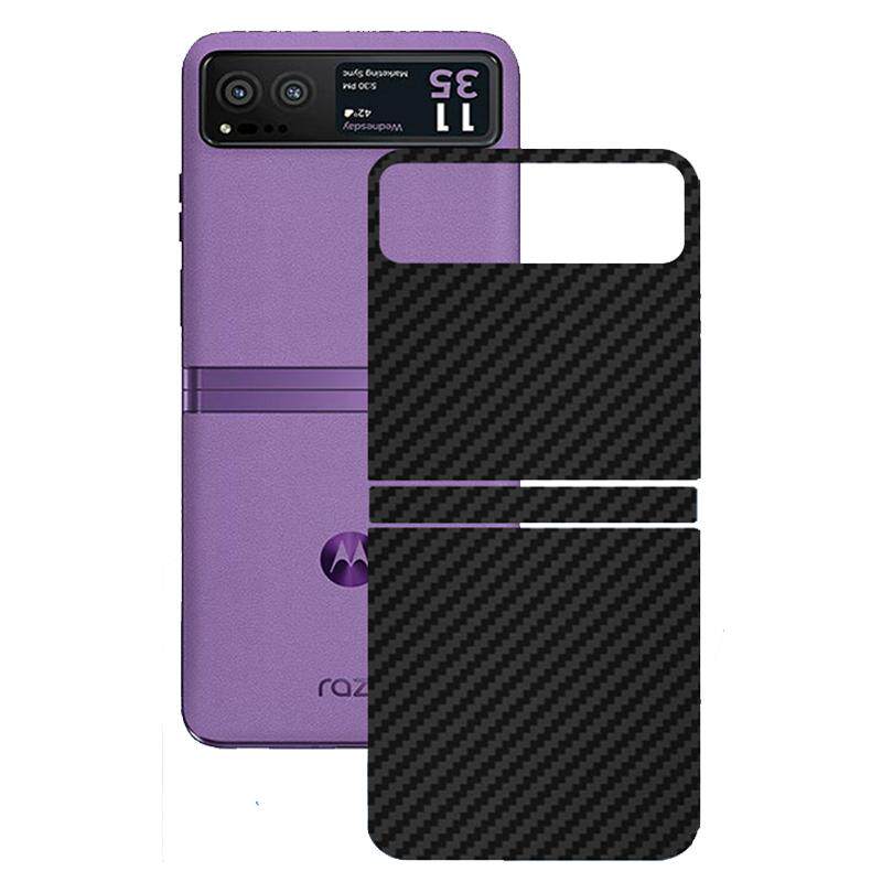 适用摩托罗拉razr40磨砂改色背膜