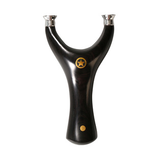 飞虎反曲弹弓正品圆头扁皮木头弹叉户外成人高精准弹工架子70弓门