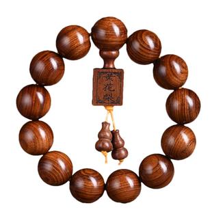 玄同非洲黄花梨非黄手串类似海南缅甸黄花梨佛珠文玩108颗手链