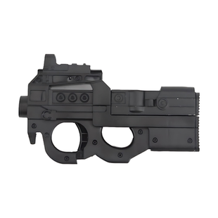 合金精工儿童玩具枪可发射子弹软弹枪1：4.16模型冲锋枪手枪P90