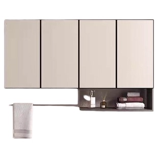 铝合金浴室柜阳台洗衣机上方吊柜厨房壁柜储物卫生间墙壁柜挂墙式