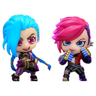 英雄联盟 Hot Toys 联名款双城之战金克丝蔚COSBABYS迷你珍藏手办