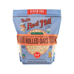 鲍勃红磨坊进口有机无麸质燕麦片早餐即食冲饮官方旗舰店正品原味