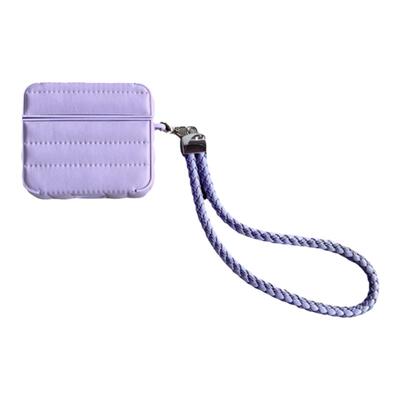 适用于airpods4保护套菱格羽绒服