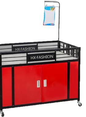 加厚超市促销台堆展示架折叠