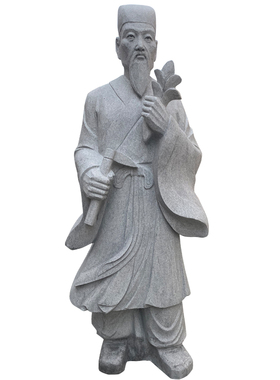 石雕花岗岩扁鹊雕像十大名医雕塑