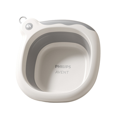 飞利浦新安怡新生婴儿洗脸盆可折叠悬挂宝宝专用加厚洗屁屁洗脚盆