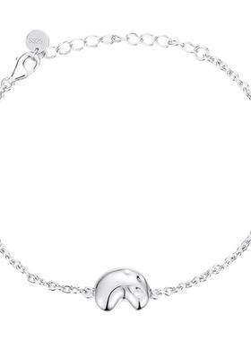 真我不凡S925银相思豆手链女2025新款爆款轻奢小众设计手饰手镯女