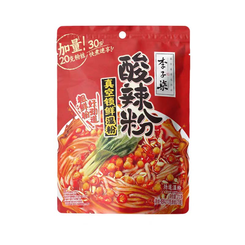 4袋特价正宗李子柒酸辣粉272g