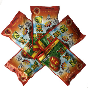 福建省特产70g*10包装日宝麻辣味闽清糟菜王酸菜芥菜泡菜3件包邮