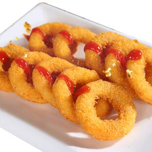 新东大鸡肉洋葱圈半成品裹粉炸鸡半成品空气炸锅冷冻炸鸡肉酥脆