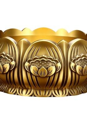 铜香炉供奉套装烛台果盘佛具用品