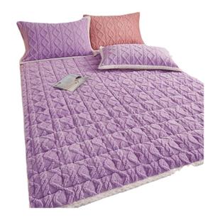 牛奶绒床垫家用软垫卧室学生宿舍床褥垫单双人褥子垫被床毯毛床盖