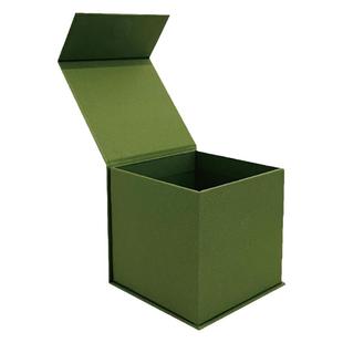 磁铁翻盖茶叶盒小方盒ins风伴手礼包装喜糖小礼盒挂耳咖啡包装盒