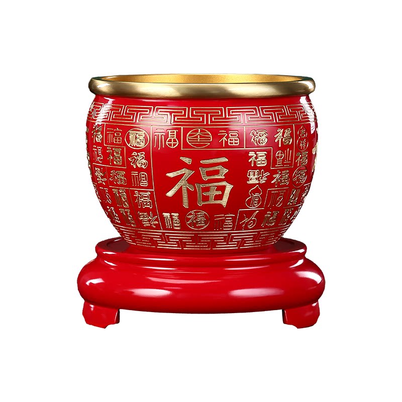 黄铜材料手工上色乔迁送礼