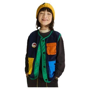 【囡囡绒】儿童马甲抗静电男童春秋新款户外山系坎肩女童背心外套