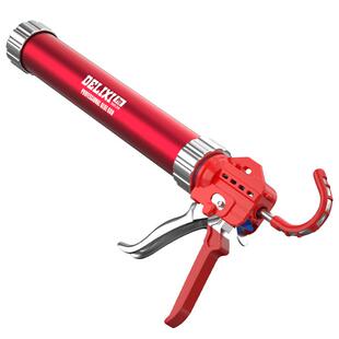 德力西玻璃胶枪自动断胶省力玻璃胶软胶专用打胶枪神器结构胶胶枪