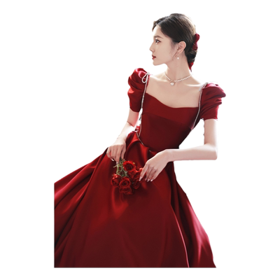 敬酒服新娘订婚连衣裙日常可穿